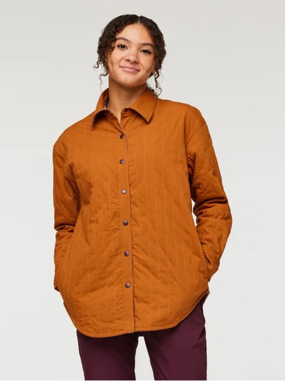 Cotopaxi Salto Insulated Flannel Jacket Reversible Fleece Women's Small